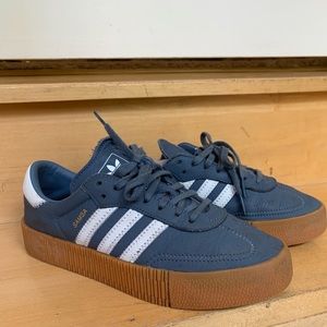 Adidas blue leather Samba’s